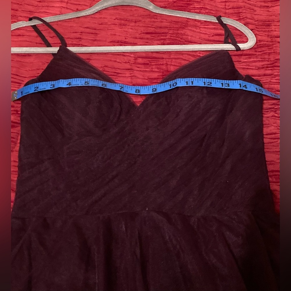 La Femme - 29076 V-Neck Semi-Sheer Bodice Junior Prom Gown NWT Size 6 - Picture 11 of 15